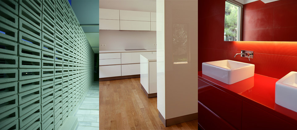 Συγκρότημα 3 κατοικιών με αίθρια