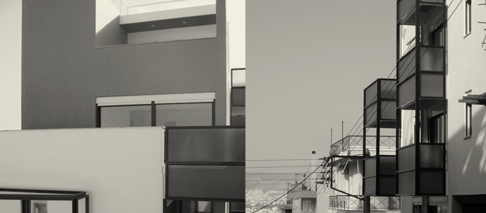 Πολυκατοικία 4 ορόφων σε pilotis