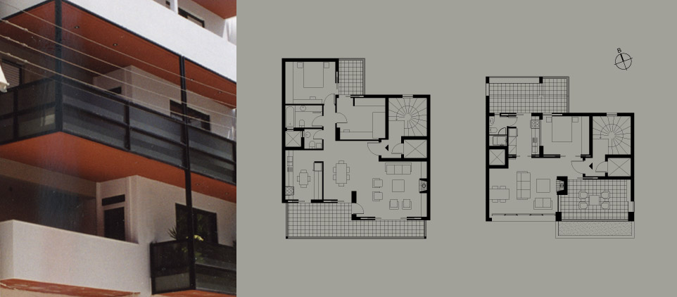 Πολυκατοικία 6 ορόφων σε pilotis